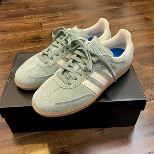 Adidas Samba “Silver Green”